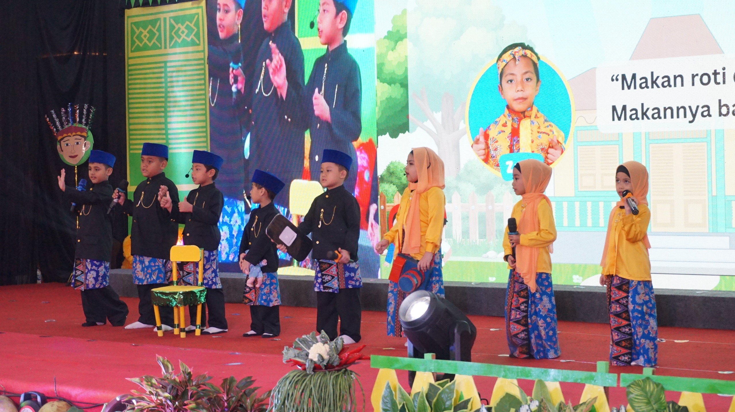 Keseruan Haflah Akhirussanah Kelompok B TKIA 6 Sentra Primer