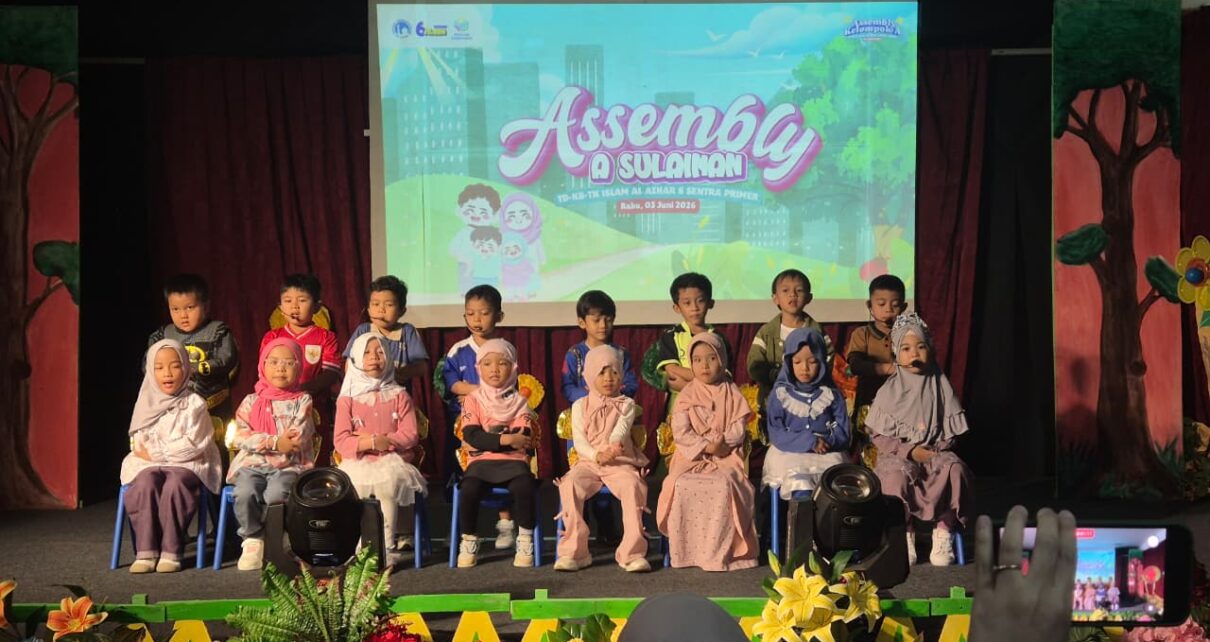 Semarak Assembly TK Islam Al Azhar 6 Sentra Primer: Tumbuhkan Kreativitas, Keberanian, dan Karakter Islami