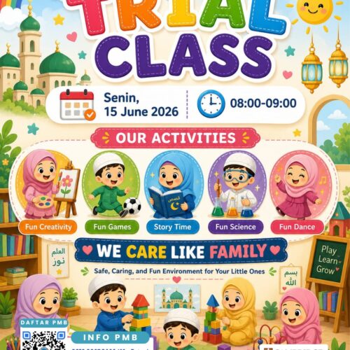 Free Trial Class Toddler KB TKIA 6 Sentra Primer