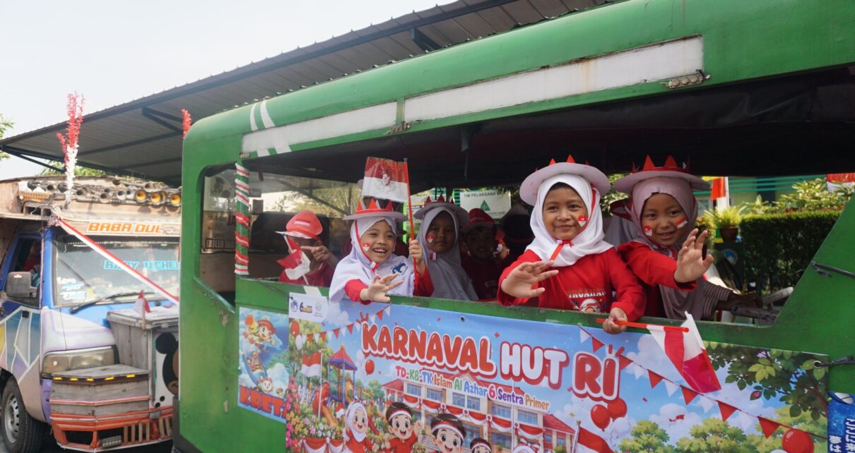 Merdeka dan Ceria! Semarak HUT RI-81 di TKIA 6 Sentra Primer