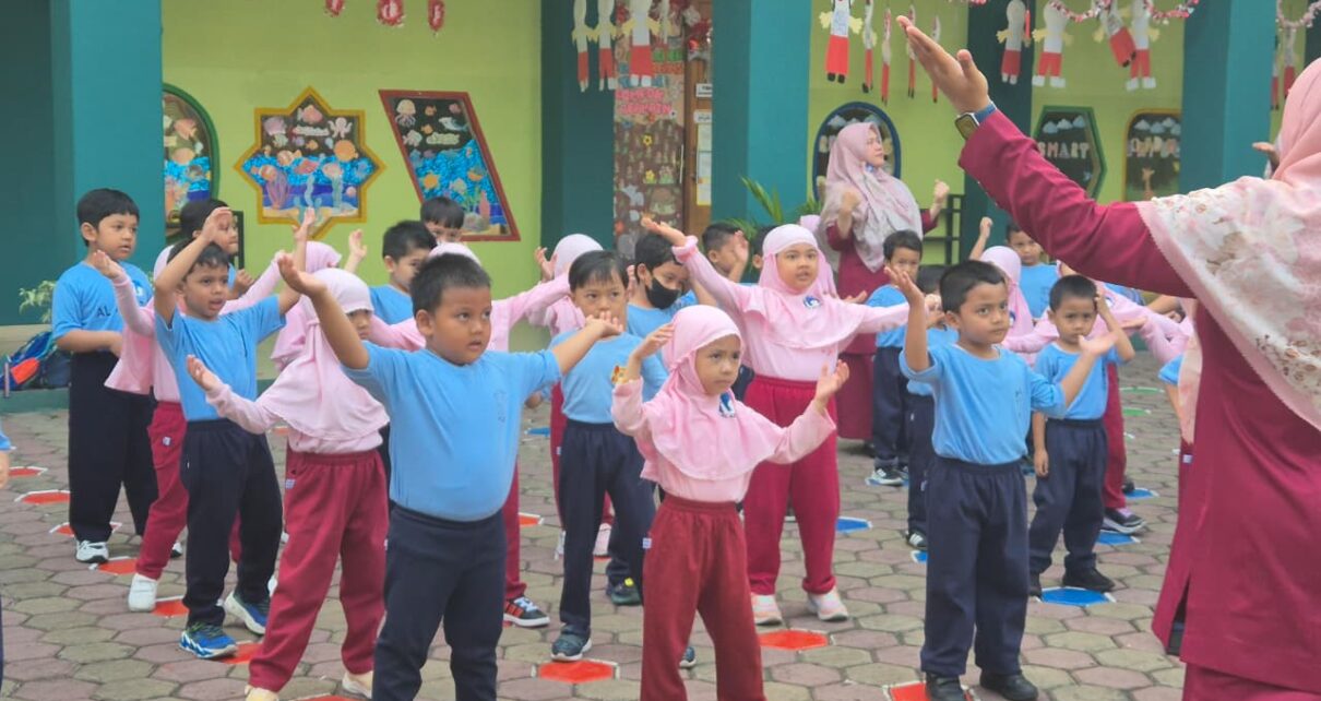 Sehat dan Ceria! Serunya Senam Pagi TKIA 6 Sentra Primer