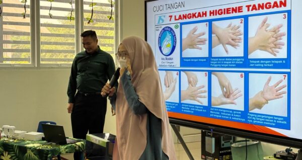 Sosialisasi Isi Piringku: Belajar Makan Sehat dan Cara Cuci Tangan