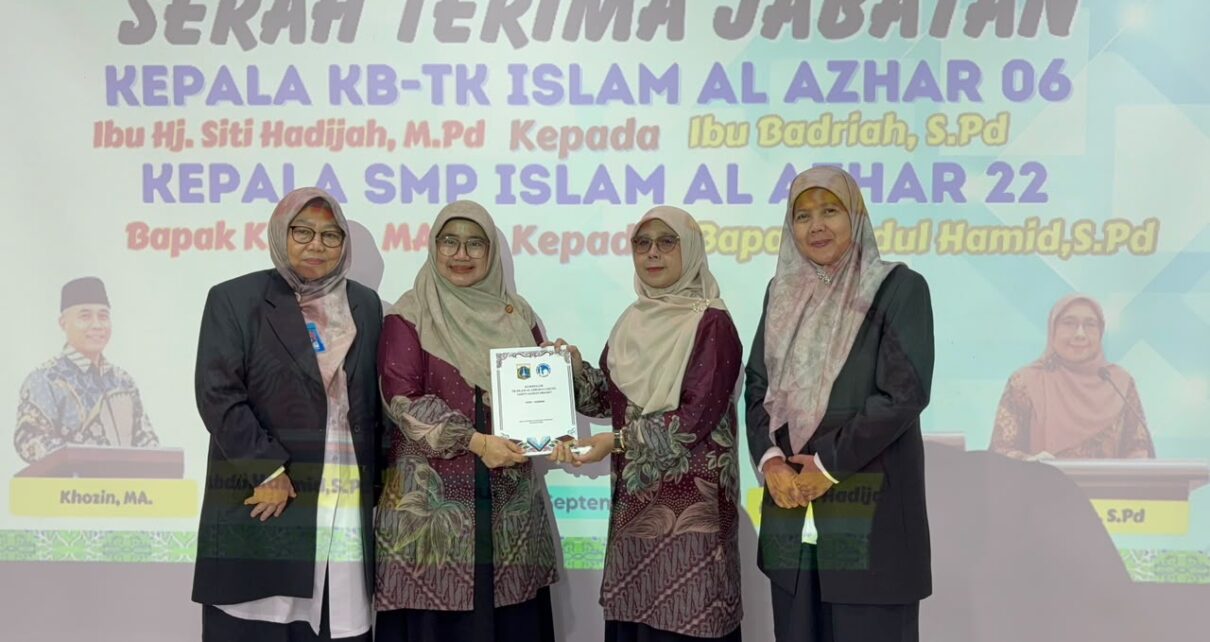 Sertijab Kepala SMPIA 22 Sentra Primer